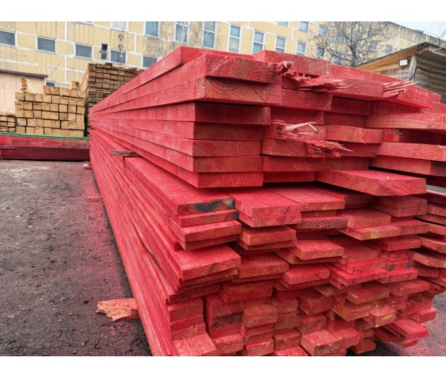 Доска обрезная антисеп. 25х200х6000