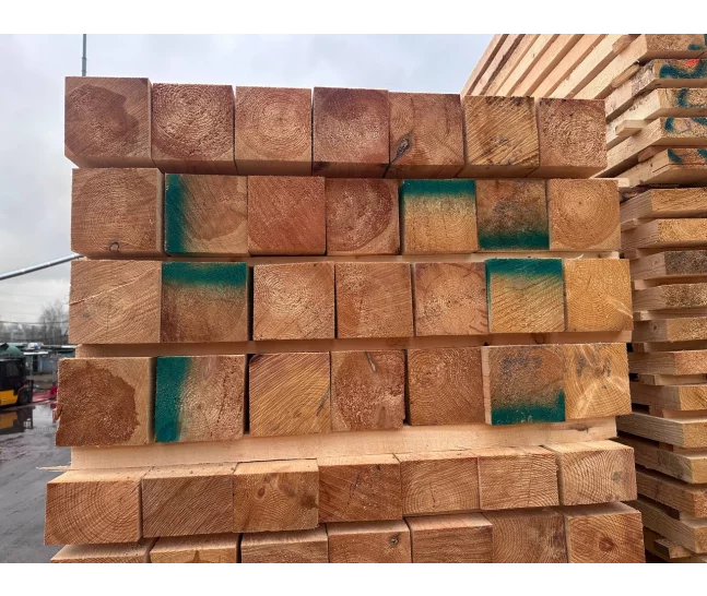 Брус обрезной 100х100 (90х90х6000)