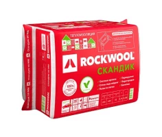 фото товара Утеплитель Роквул Лайт Баттс СКАНДИК 800х600х50 мм