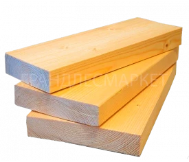 Доска сухая строганная 20х90х3000