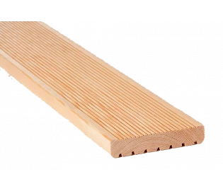 Террасная доска из лиственницы 28х140х4000 сорт «Экстра»